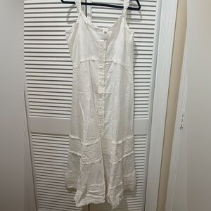 Beautiful White eyelet dress.